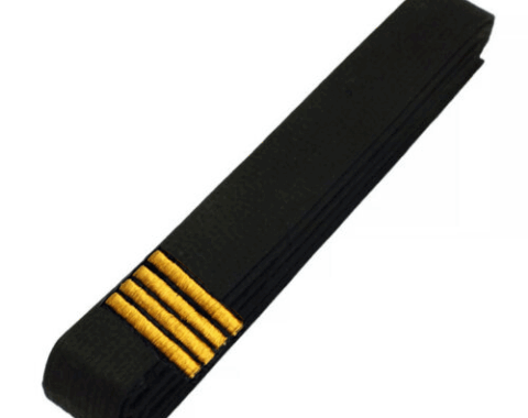 Black Belt (4th Dan Poom)